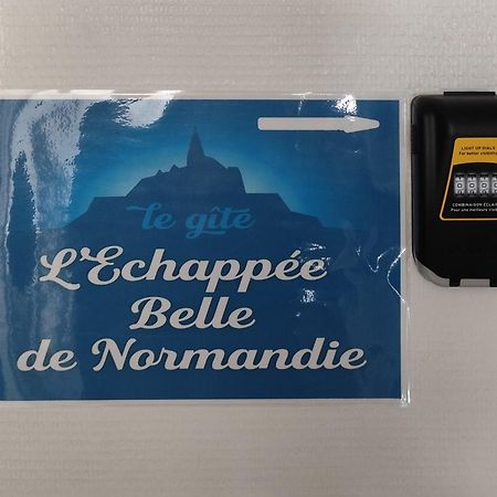 L'Echappee Belle De Normandie Leilighet Saint-James Eksteriør bilde